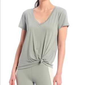 Antonio Melani Active V-Neck Knotted T-shirt